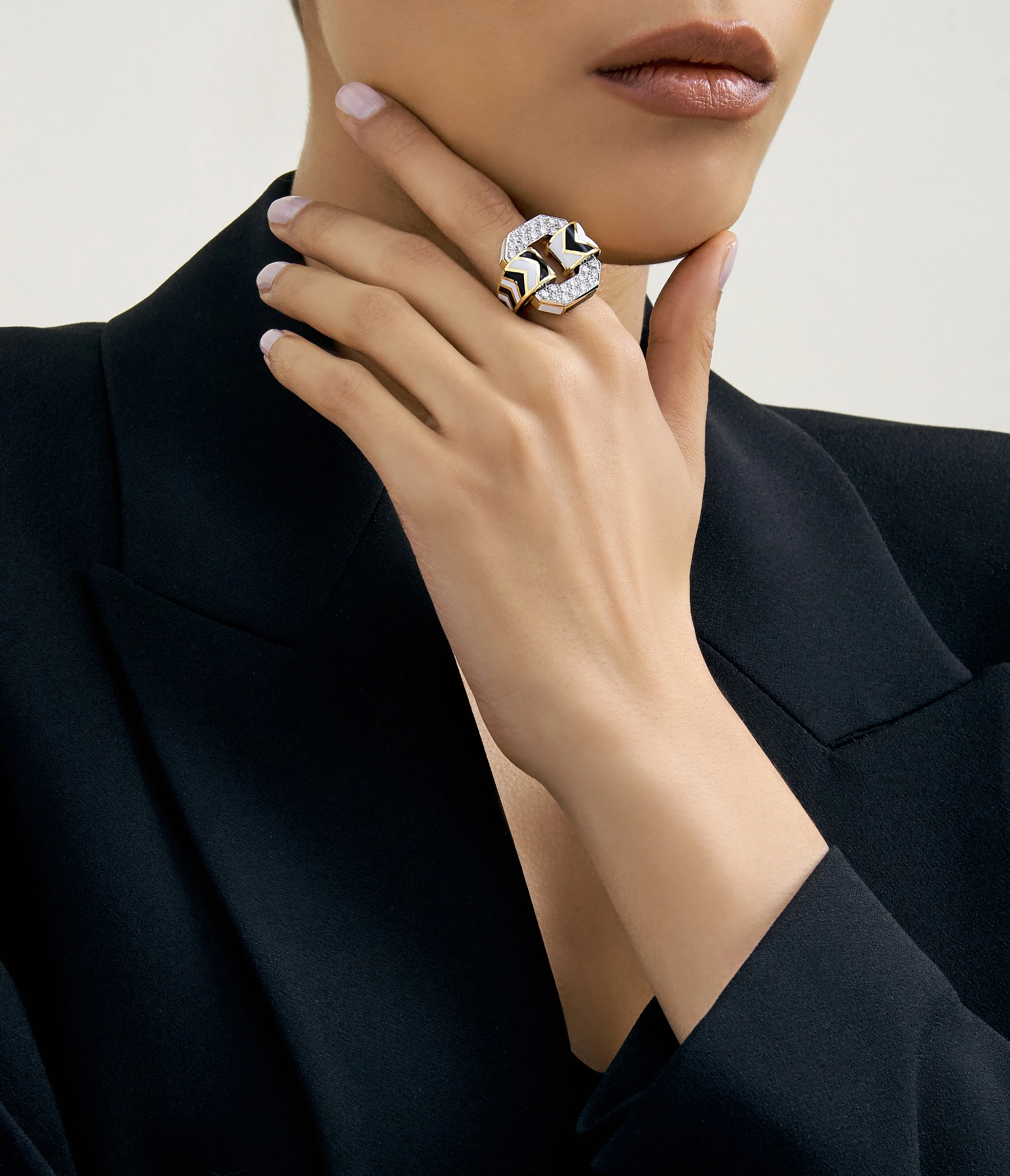 Small Chevron Ring - Image 2